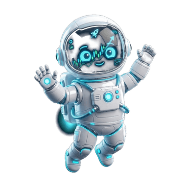 TradeVerse Quant AI Robot Mascot
